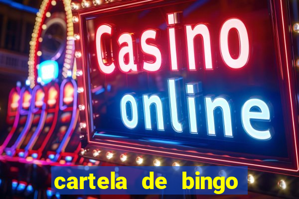 cartela de bingo ate 50 para imprimir