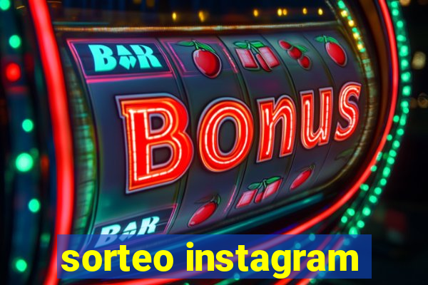 sorteo instagram