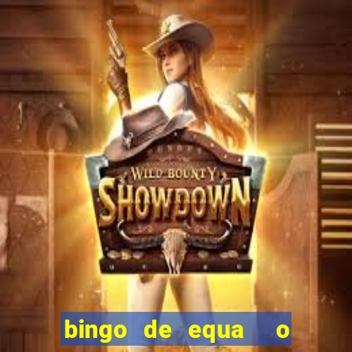 bingo de equa  o do 2o grau