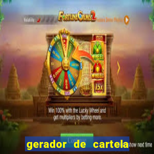 gerador de cartela bingo 1 a 75