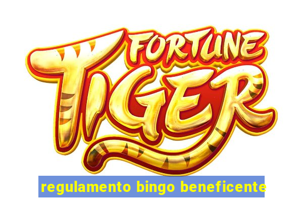 regulamento bingo beneficente